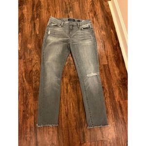 Lucky Brand Gray Ankle Jeans